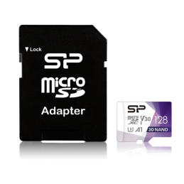Muistikortti Silicon Power Superior Pro V30 128GB microSDXC