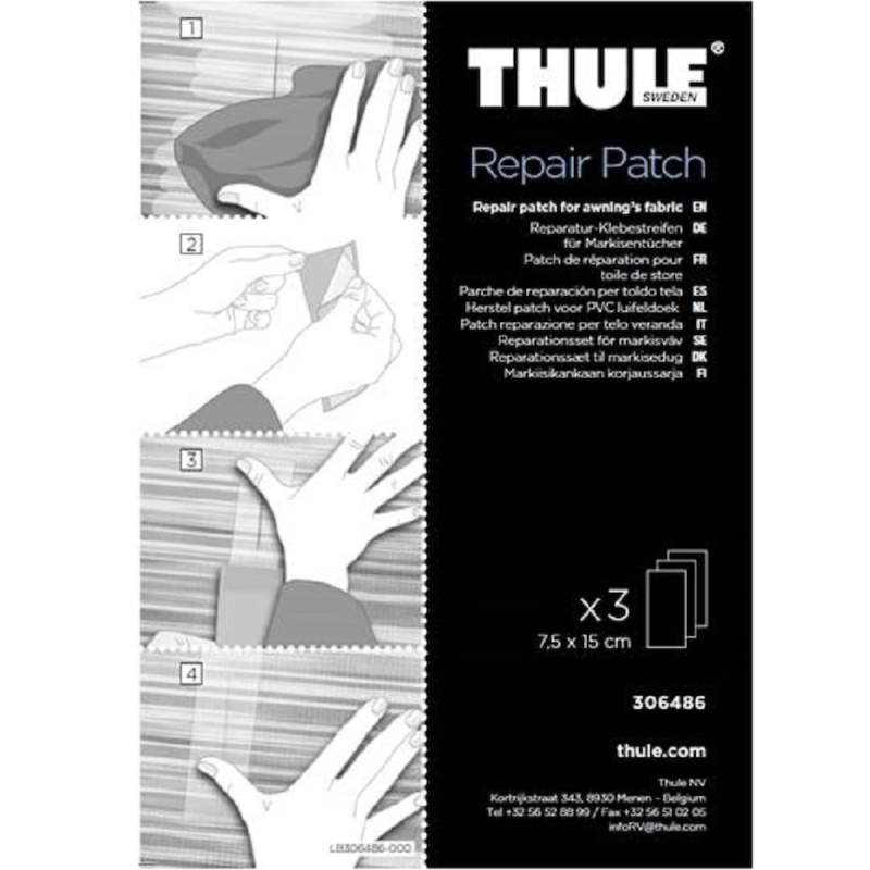 Paikkaussarja Thule Repair Patch